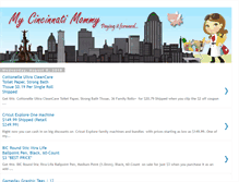 Tablet Screenshot of mycincinnatimommy.com